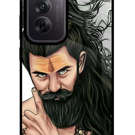 Mahadev Oppo Reno12 5G Glass Case Back Cover by Casekaro