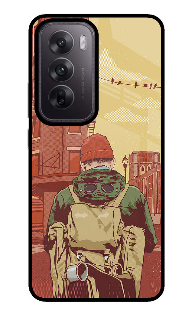 Adventurous Oppo Reno12 5G Glass Case