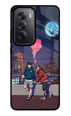 Chilling Couple Oppo Reno12 5G Glass Case