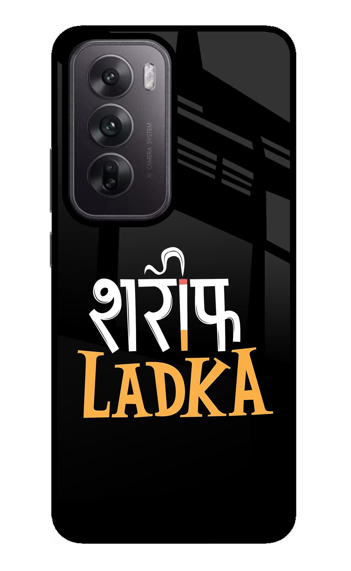 Shareef Ladka Oppo Reno12 5G Glass Case