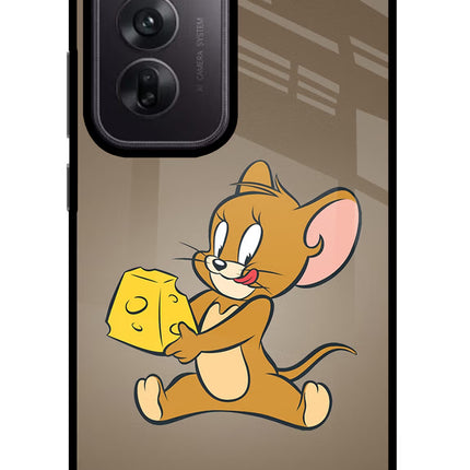 Jerry Oppo Reno12 5G Glass Case Back Cover by Casekaro
