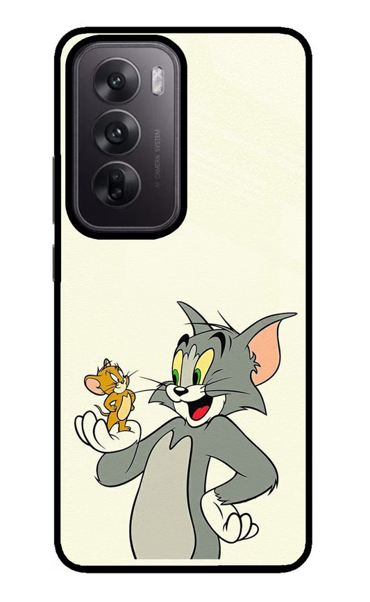 Tom & Jerry Oppo Reno12 5G Glass Case