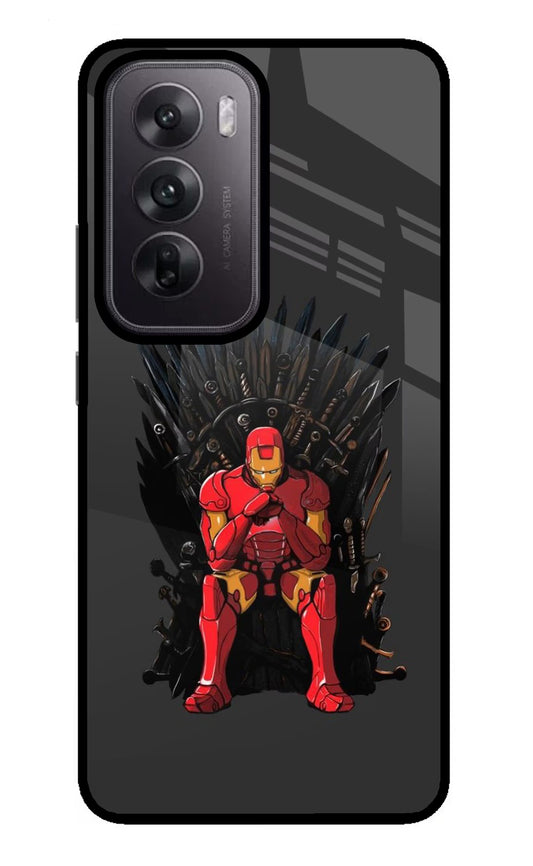 Ironman Throne Oppo Reno12 5G Glass Case