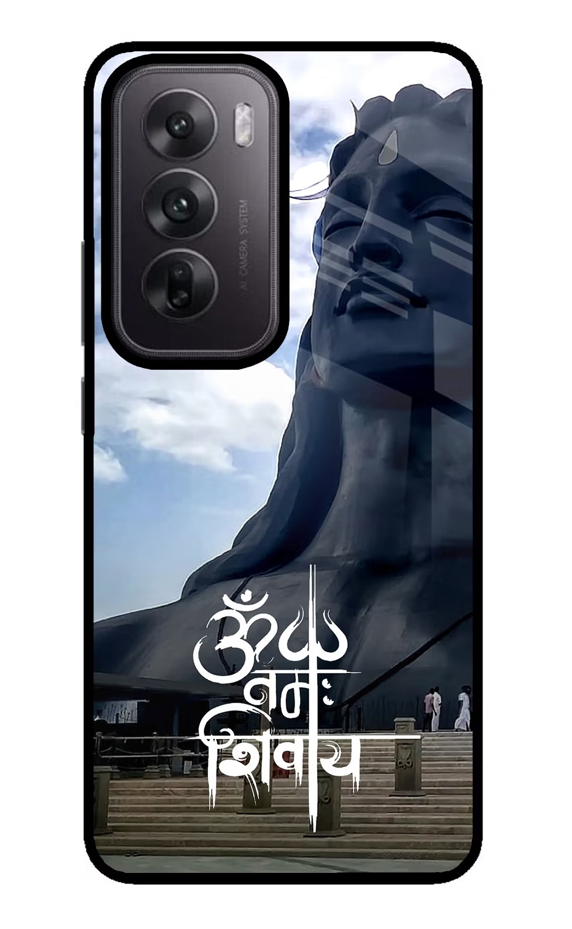 Om Namah Shivay Oppo Reno12 5G Glass Case