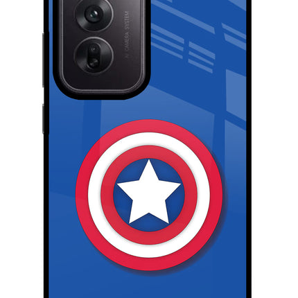 Shield Oppo Reno12 5G Glass Case Back Cover by Casekaro