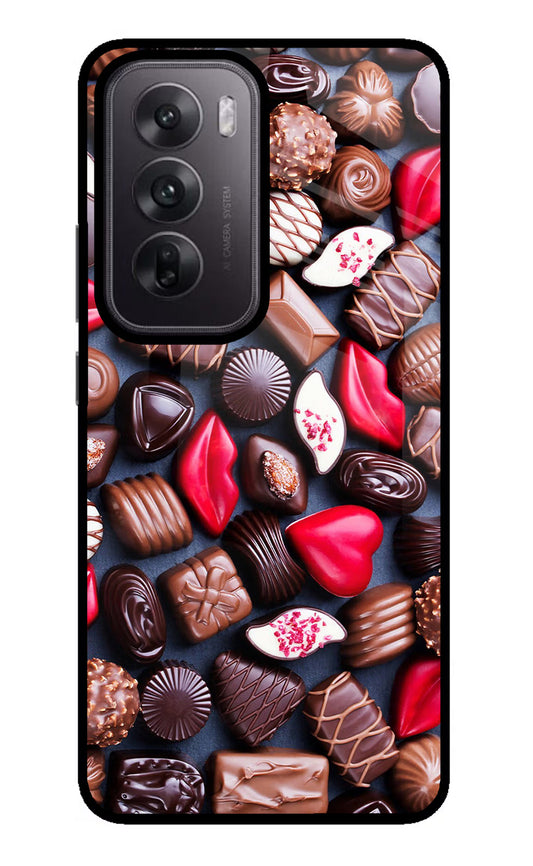 Chocolates Oppo Reno12 5G Glass Case