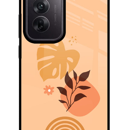 Bohemian Art Oppo Reno12 5G Glass Case Back Cover by Casekaro