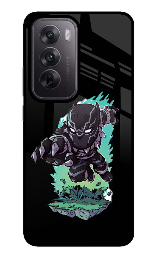 Black Panther Oppo Reno12 5G Glass Case
