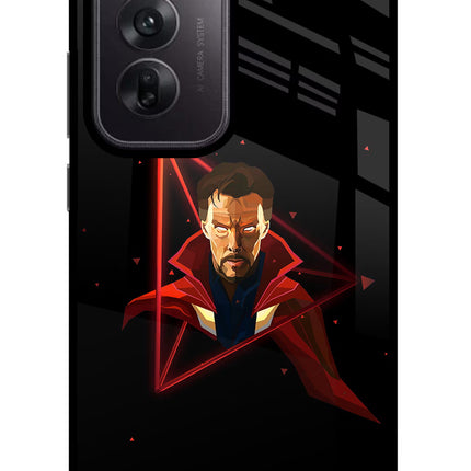 Doctor Ordinary Oppo Reno12 5G Glass Case Back Cover by Casekaro