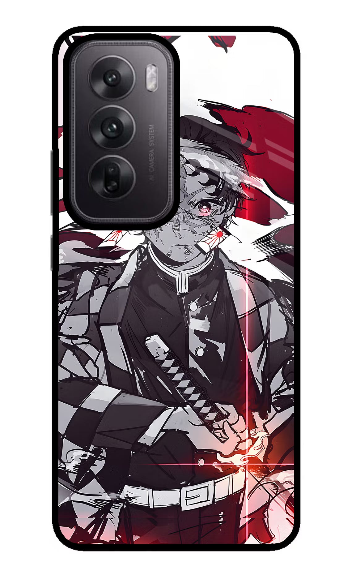 Demon Slayer Oppo Reno12 5G Glass Case