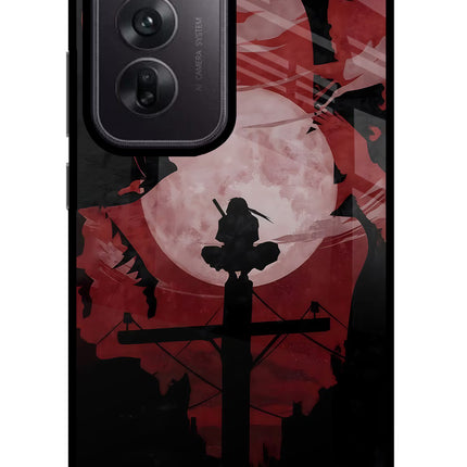 Naruto Anime Oppo Reno12 5G Glass Case Back Cover by Casekaro