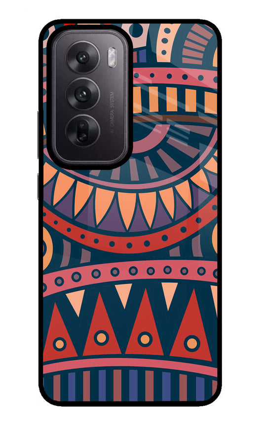 African Culture Design Oppo Reno12 5G Glass Case