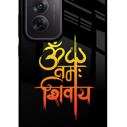 Om Namah Shivay Oppo Reno12 5G Glass Case