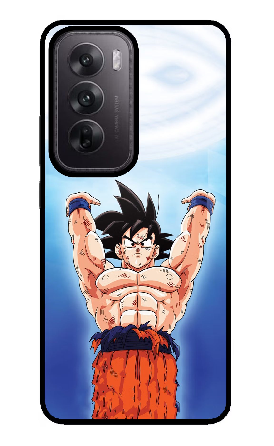 Goku Power Oppo Reno12 5G Glass Case