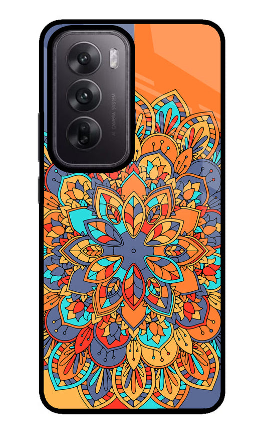 Color Mandala Oppo Reno12 5G Glass Case