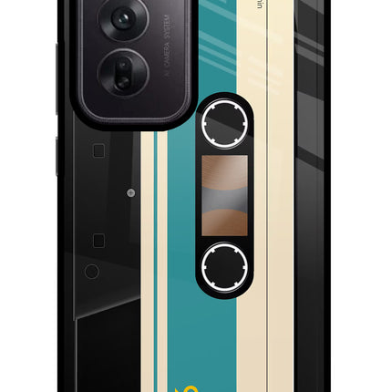 Cassette Oppo Reno12 5G Glass Case Back Cover by Casekaro
