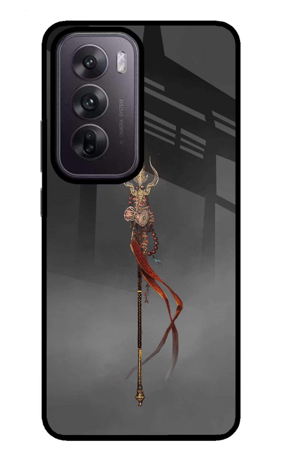 Shiv Trishul Oppo Reno12 5G Glass Case