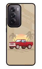 Desert Classic Drive Oppo Reno12 5G Glass Case