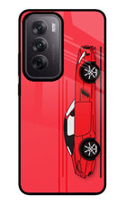 Red Velocity Oppo Reno12 5G Glass Case