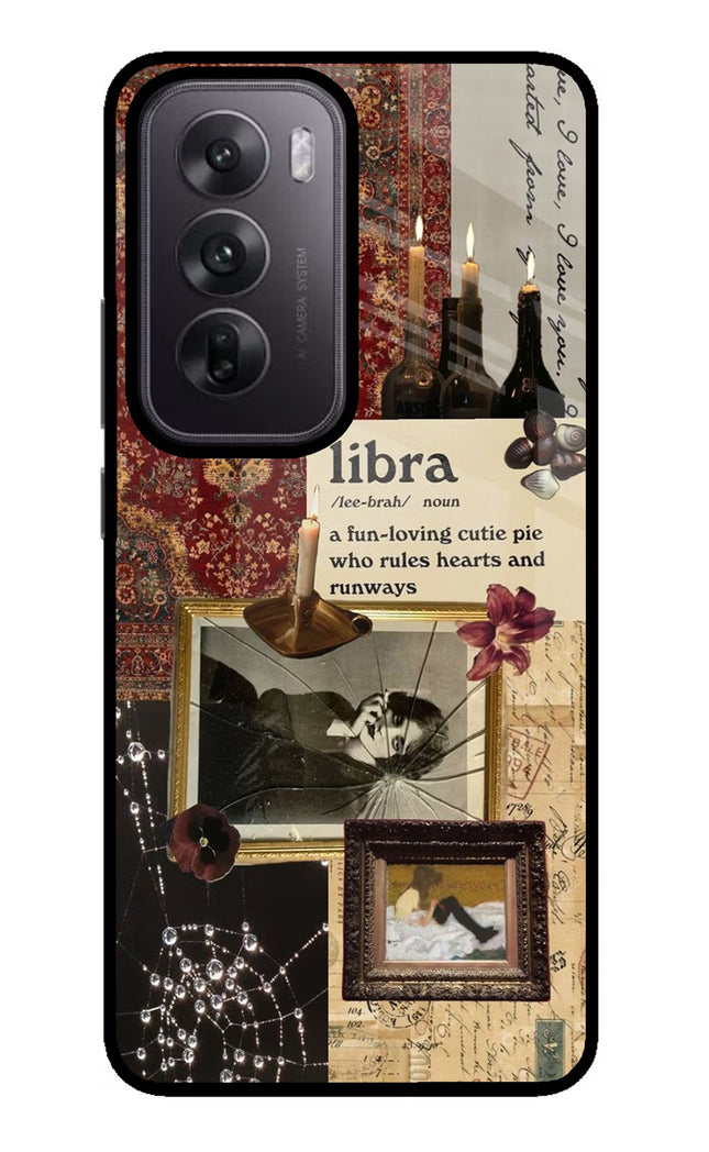 Libra Zodiac Oppo Reno12 5G Glass Case