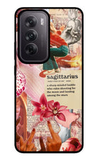 Sagittarius Zodiac Oppo Reno12 5G Glass Case