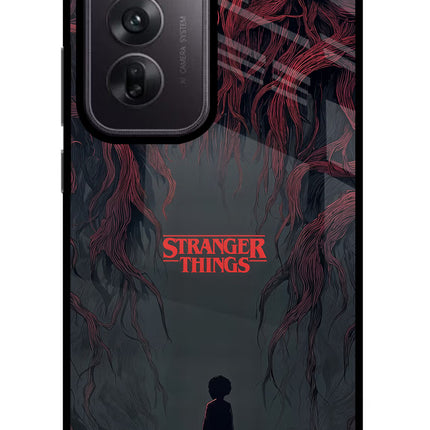 Ordinary Things Dark Side Oppo Reno12 5G Glass Case Back Cover by Casekaro
