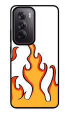 Fired Up – White Oppo Reno12 5G Glass Case