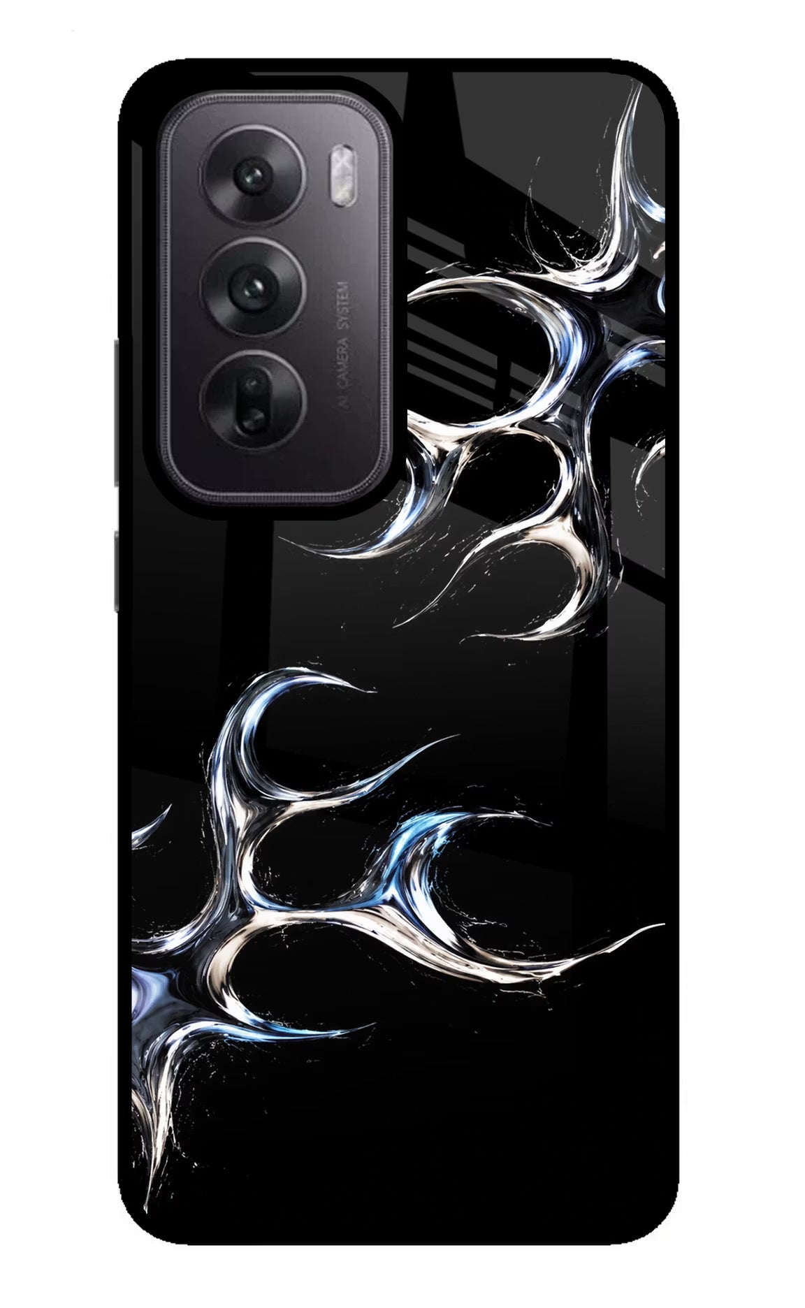 Chrome Tribal Oppo Reno12 5G Glass Case