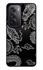 Twin Dragons Oppo Reno12 5G Glass Case