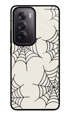 Spider Web Oppo Reno12 5G Glass Case