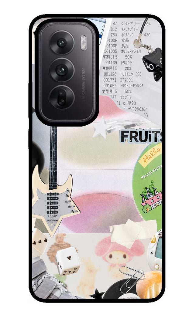 Softcore case Oppo Reno12 5G Glass Case
