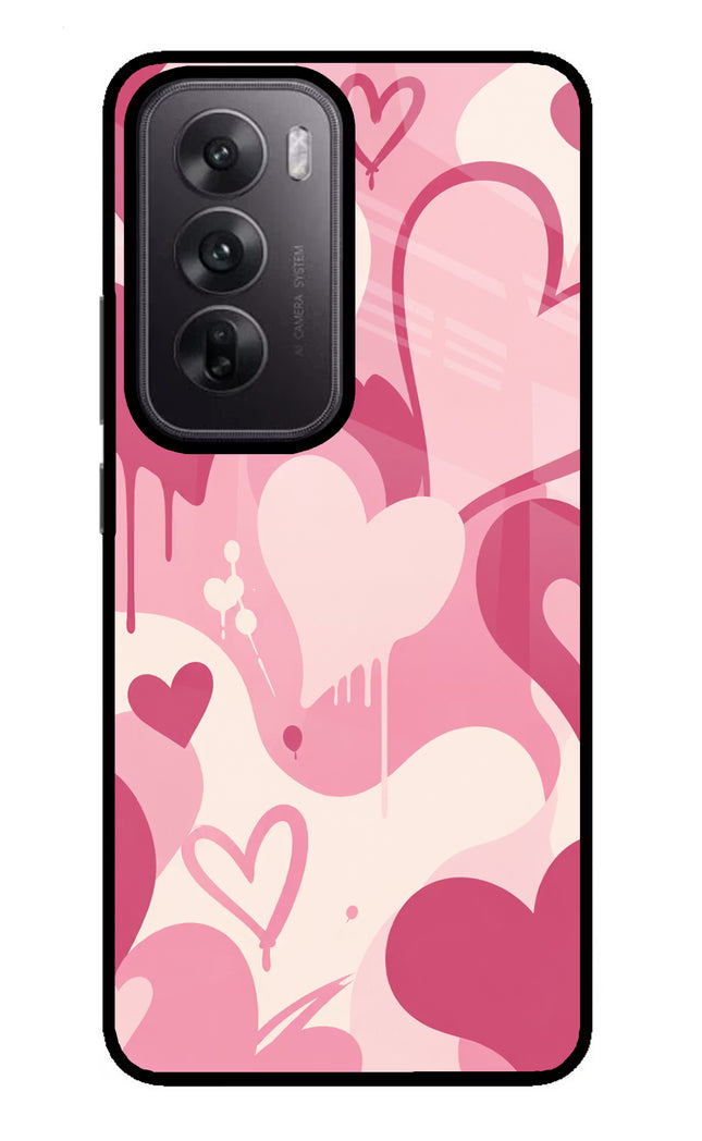Hearty case Oppo Reno12 5G Glass Case