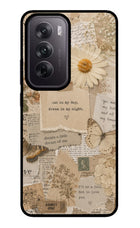 Vintage case Oppo Reno12 5G Glass Case