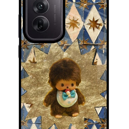 Woodooo Oppo Reno12 5G Glass Case Back Cover by Casekaro