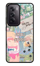 Studio Ghibli Oppo Reno12 5G Glass Case