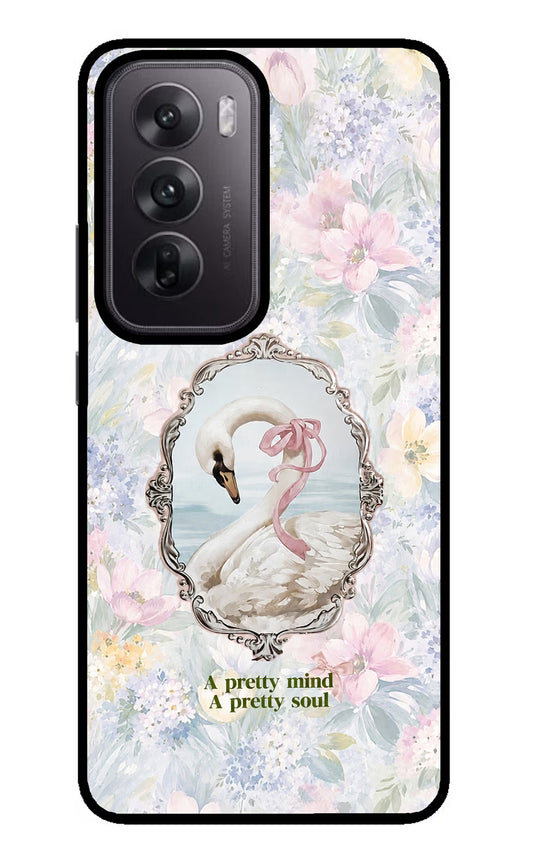 Pretty Mind Pretty Soul Oppo Reno12 5G Glass Case