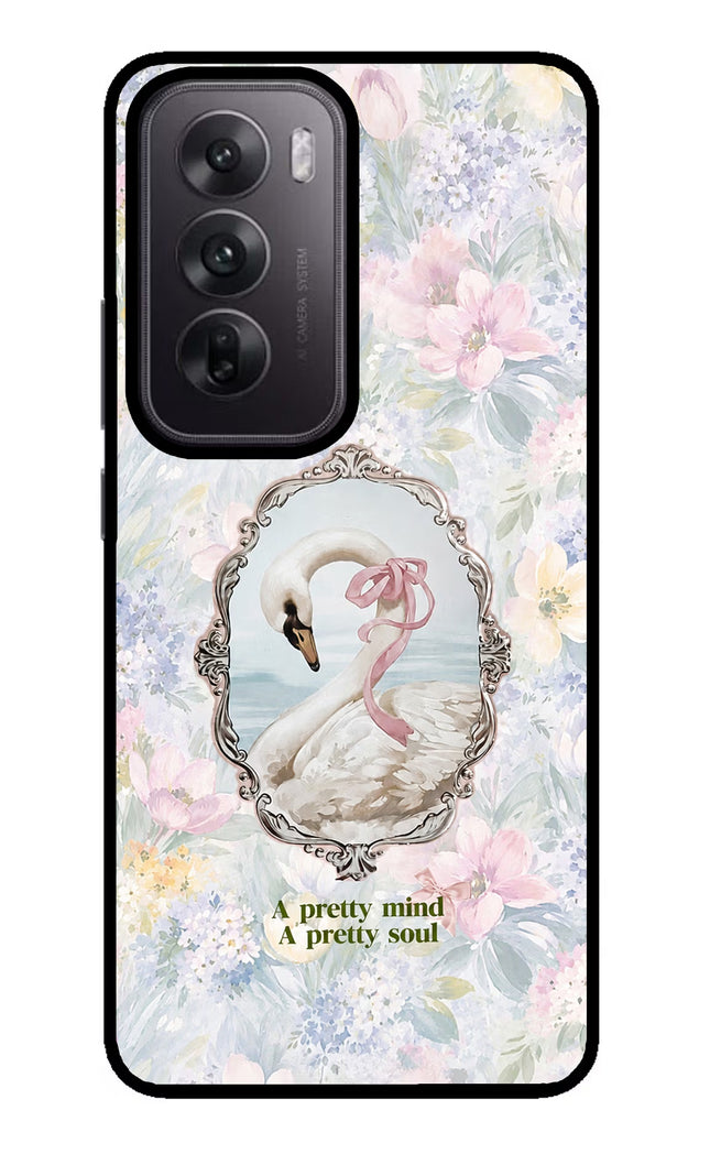 Pretty Mind Pretty Soul Oppo Reno12 5G Glass Case