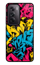 Graffiti Vibe Oppo Reno12 5G Glass Case