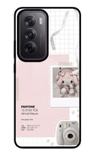 Pantone Asthetic Oppo Reno12 5G Glass Case
