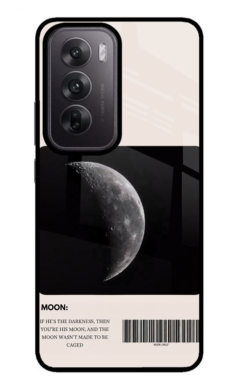Moon Phase Oppo Reno12 5G Glass Case