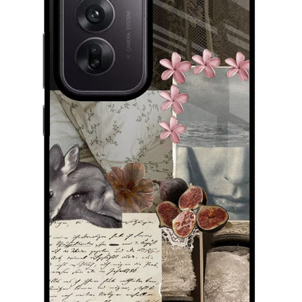 Midnight Sky Oppo Reno12 5G Glass Case Back Cover by Casekaro