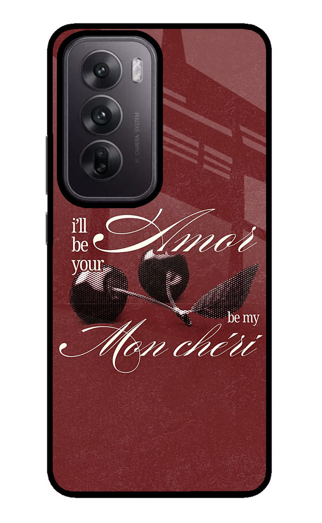 Velvet Cherry Oppo Reno12 5G Glass Case