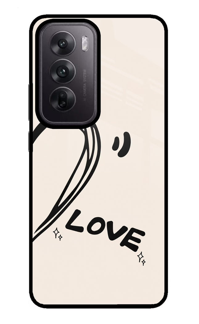 Soul Line Oppo Reno12 5G Glass Case
