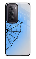Blue Web Oppo Reno12 5G Glass Case