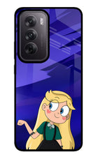Star Glow Oppo Reno12 5G Glass Case