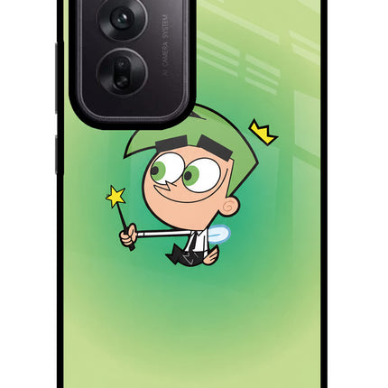 Cosmo Magic Oppo Reno12 5G Glass Case Back Cover by Casekaro
