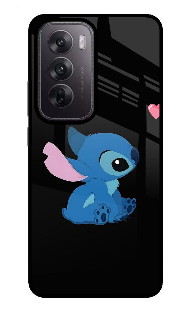 Stitch Crush Oppo Reno12 5G Glass Case