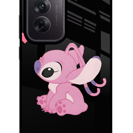 Angel Crush Oppo Reno12 5G Glass Case Back Cover by Casekaro
