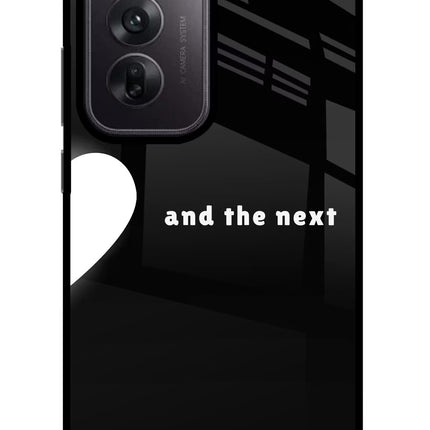Next World Oppo Reno12 5G Glass Case Back Cover by Casekaro