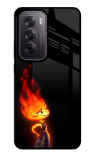 Ember Flame Oppo Reno12 5G Glass Case